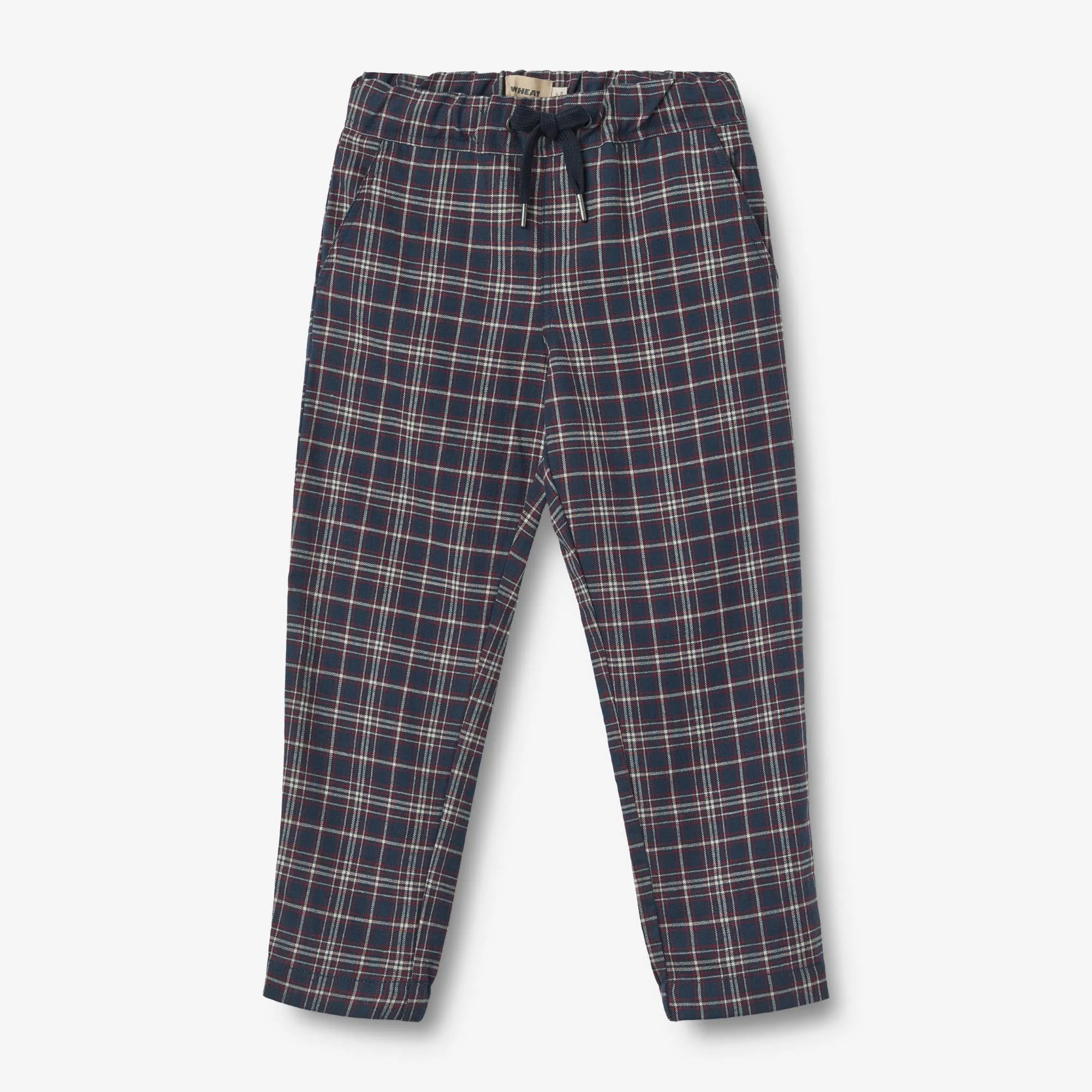 Trousers Rufus Lined - navy check