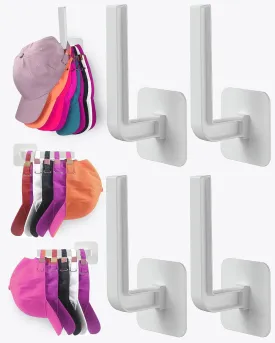 versatile Durable Coat and Hat Racks, Acrylic Black