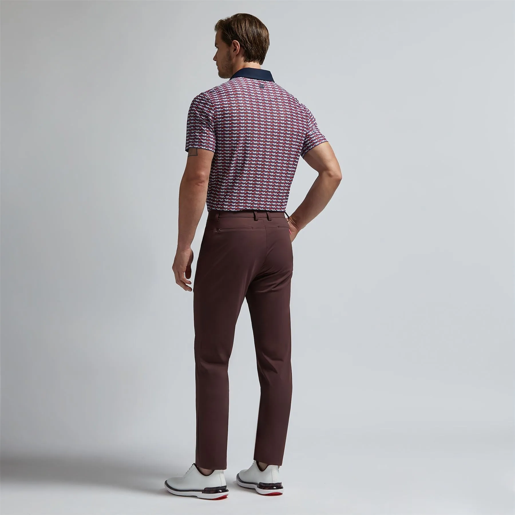 Warp Knit Straight Leg Pants Light Cedar - AW24