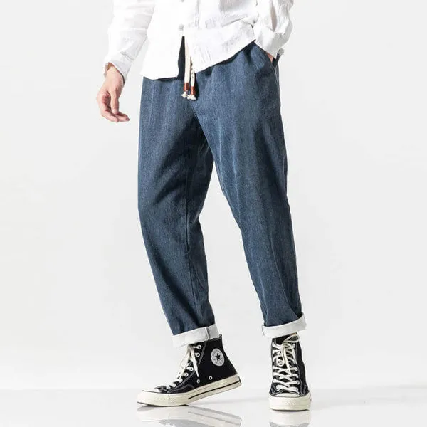 WLS Dunta Denim Pants Blue