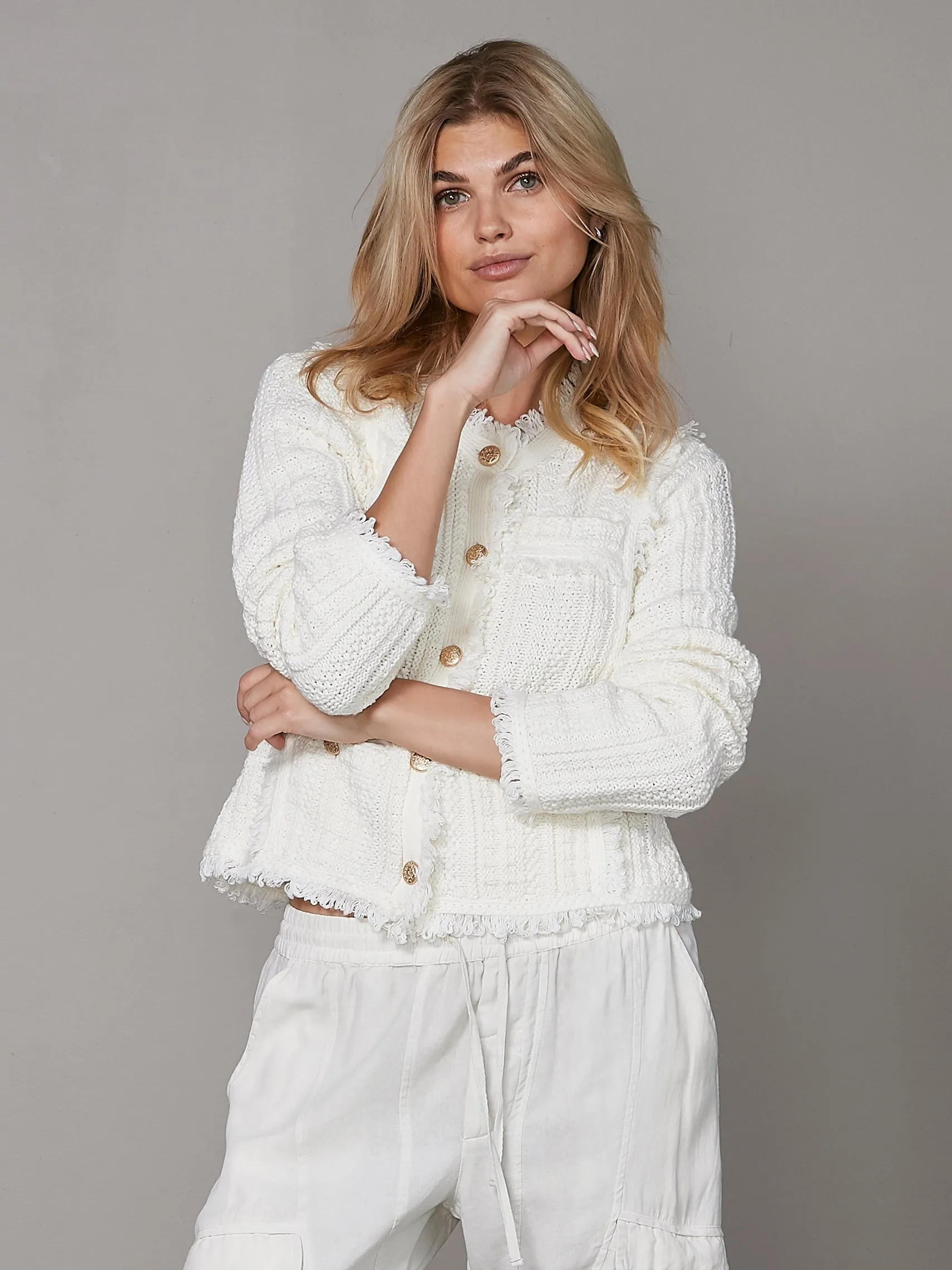 YANET cardigan - Creme